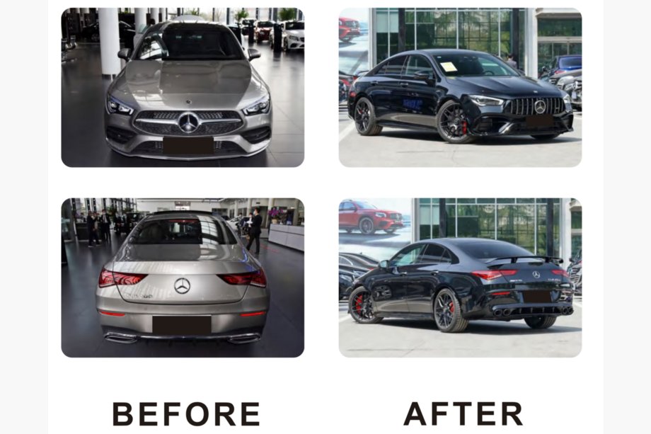 Mercedes CLA C118 2019- гг. Полный обвес AMG CLA45 Image