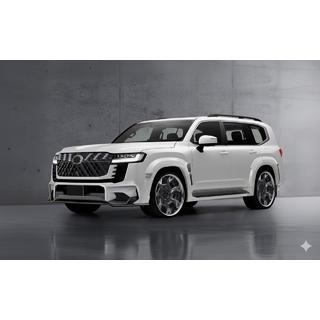 Передняя решетка Wald Toyota Land Cruiser 300 2021- гг. фото 1