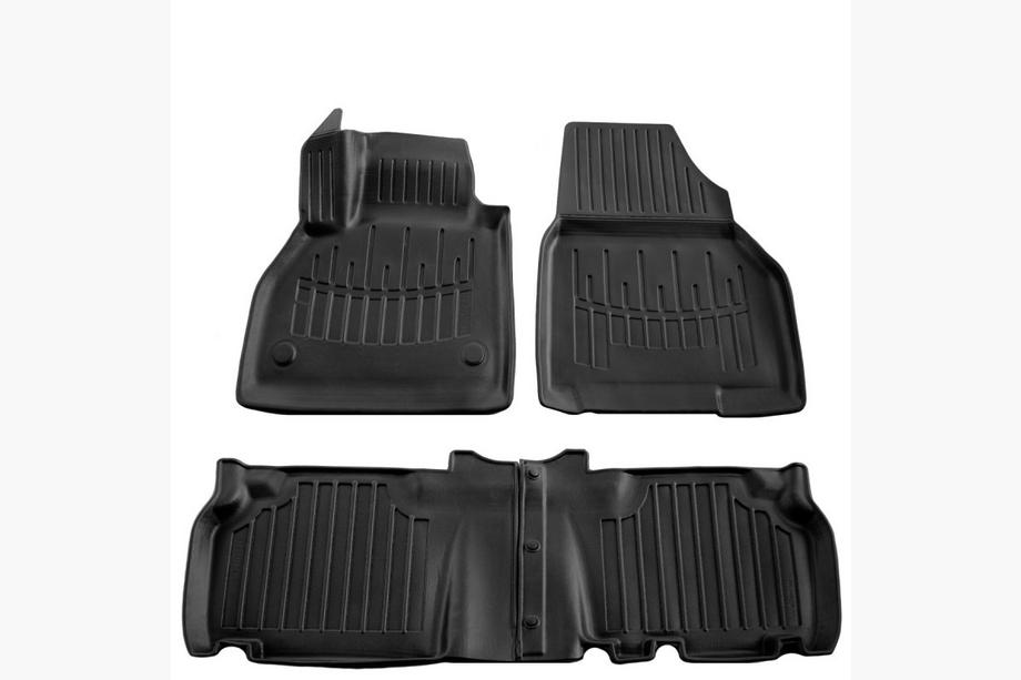 Renault Kangoo 2008–2020 гг. Коврики резиновые Stingray 3D (4 шт, полиуретан) Image