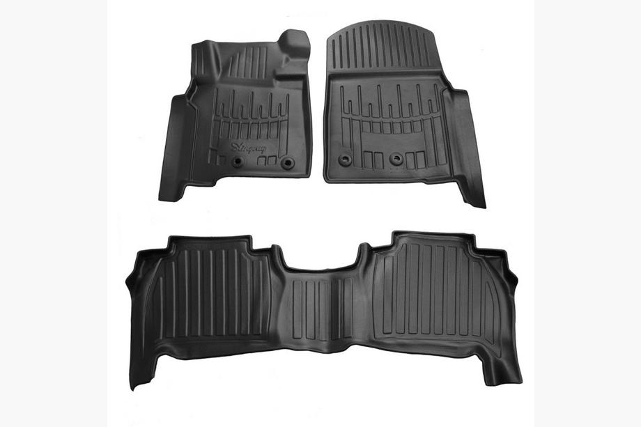 Lexus LX570 / 450d 2012-2021 Коврики Stingray 3D (4 шт, полиуретан) Image