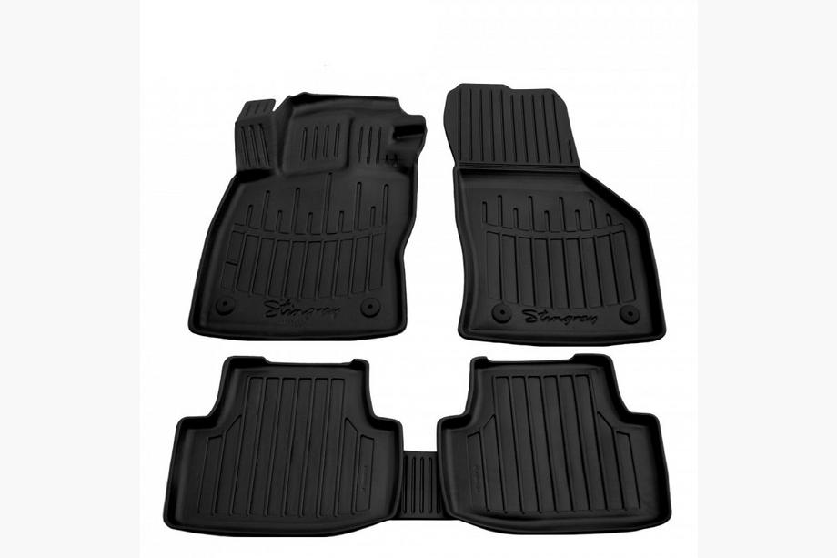 Volkswagen Passat B8 2015-2023 гг. Коврики резиновые Stingray 3D (5 шт, полиуретан) Image