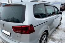Seat Alhambra 2010- гг. Ветровики на окна (4 шт, HIC) фото 3