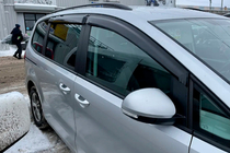 Seat Alhambra 2010- гг. Ветровики на окна (4 шт, HIC) фото 7