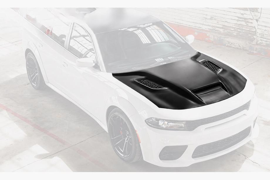 Dodge Charger 2010-2023 гг. Капот 2021 SRT (грунтованный под покраску) Image