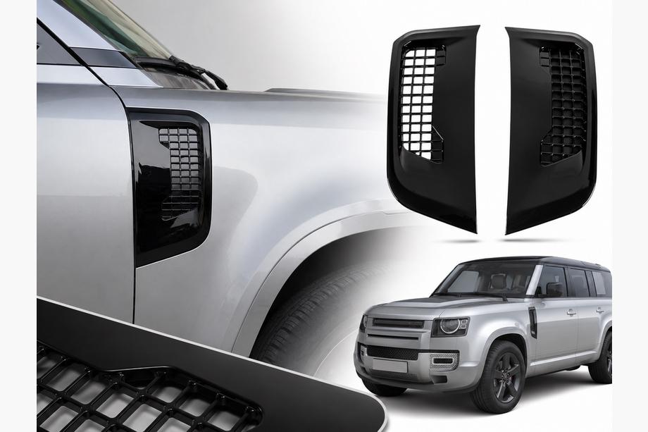 Land Rover Defender 2019- гг. Накладки на вентиляцию крыла (2 шт) Image