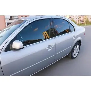 Наружные молдинги окон нержавейка (4 шт.) Ford Mondeo 2000-2007 гг. фото 1