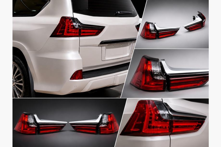 Lexus LX570/450d 2008-2022 гг. Задние фонари 2016+ (Standard, 2 шт) Image