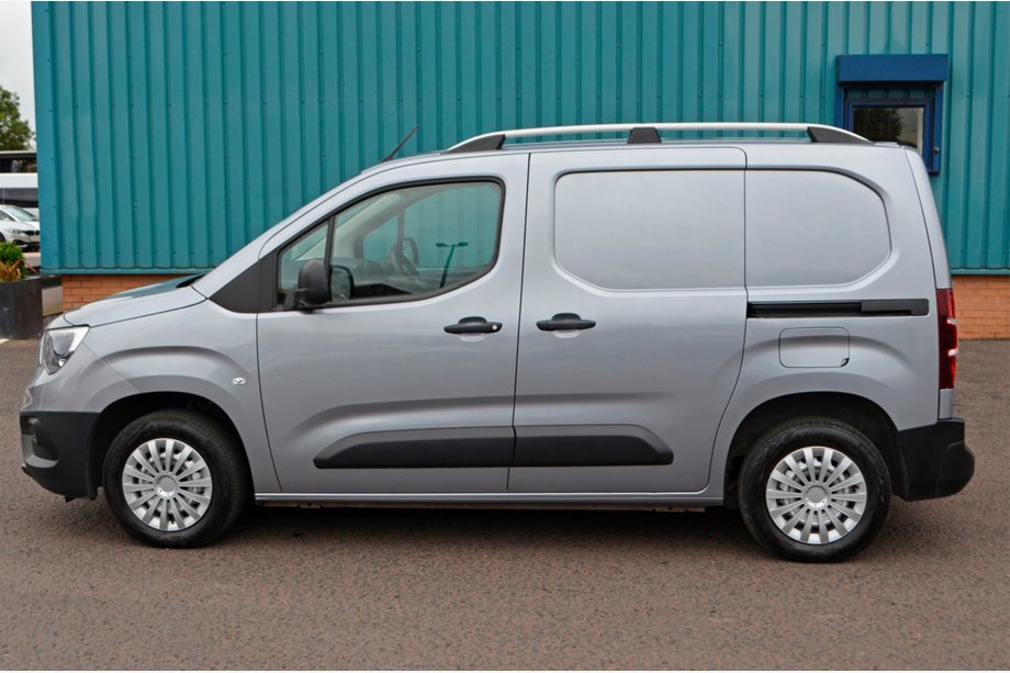 Opel Combo 2019- гг. Рейлинги Skyport (серебристые) Короткая База Фото 8