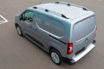 Toyota Proace City 2016- гг. Рейлинги Skyport (серебристые) фото 4