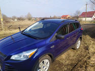 Ford Kuga/Escape 2013-2019 гг. Рейлинги Skyport (черные) фото 12