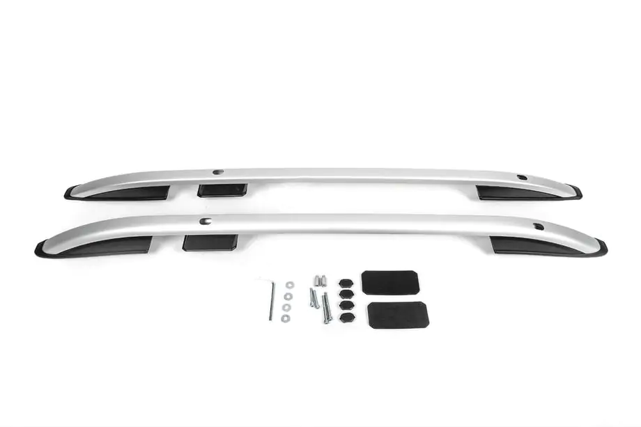 Fiat Panda 2011-2023 гг. Рейлинги Skyport (серебристые)