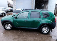 Renault Duster 2008–2017 гг. Расширители арок (4 шт., черный ABS) фото 1