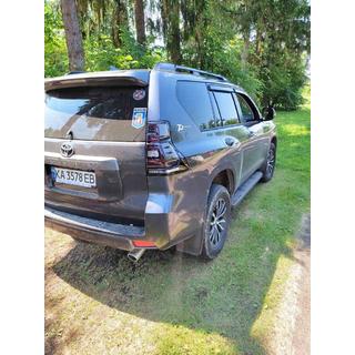 Задние Фонари BlackEdition V2 (2017+, Комплект 2 шт) Toyota Land Cruiser Prado 150 2009-2023 гг. фото 4