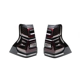 Задние Фонари BlackEdition V2 (2017+, Комплект 2 шт) Toyota Land Cruiser Prado 150 2009-2023 гг. фото 2