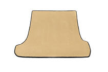 Toyota Land Cruiser Prado 120 2002-2009 гг. Коврик в багажник Бежевый (EVA, 5 или 7 мест) фото 3