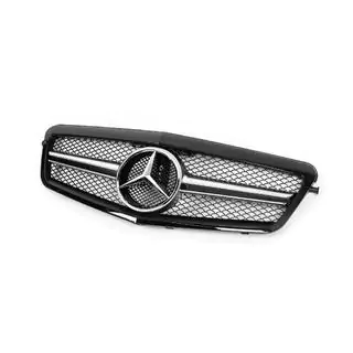 Передняя решетка AMG Black (2009-2012) фото 2
