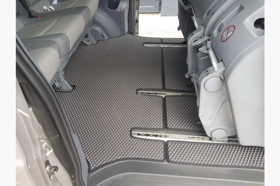 Mercedes Vito W639 2004-2014 гг. Коврики EVA V2 (Только самовывоз, Полный комплект, Черные) Image