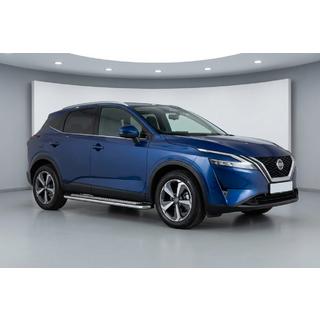Боковые Подножки Maydos V2 (2 шт., Алюминий) Nissan Qashqai 2021- гг. фото 1