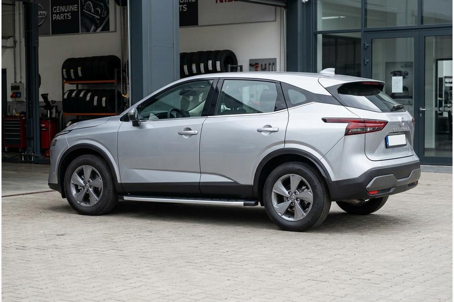 Nissan Qashqai 2021- гг. Боковые Подножки Fullmond (2 шт., Алюминий) Фото 1