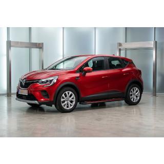 Боковые Подножки Maya Red (2 шт., Алюминий) Renault Captur 2019- гг. фото 1