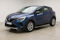 Renault Captur 2019- гг. Боковые Подножки Maydos V1 (2 шт., Алюминий) фото 1
