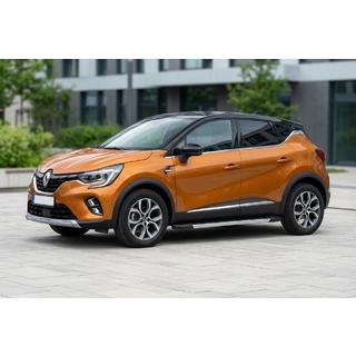 Боковые Подножки RedLine (2 шт., Алюминий) Renault Captur 2019- гг. фото 1