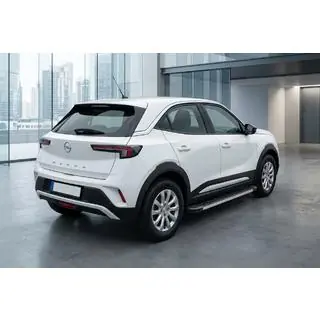 Боковые Подножки Maya V1 (2 шт., Алюминий) Opel Mokka 2021- гг. фото 1
