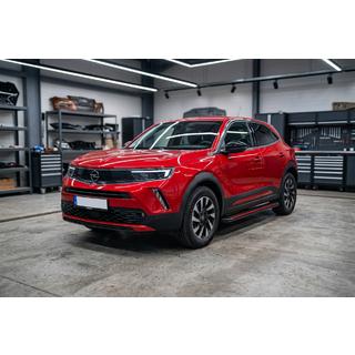 Боковые Подножки Maya Red (2 шт., Алюминий) Opel Mokka 2021- гг. фото 1