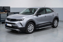 Opel Mokka 2021- гг. Боковые Подножки RedLine (2 шт., Алюминий) фото 1