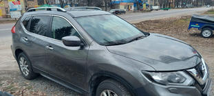 Nissan X-trail T32/Rogue 2014-2021 гг. Рейлинги Skyport GREY фото 3