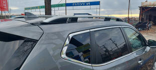 Nissan X-trail T32/Rogue 2014-2021 гг. Рейлинги Skyport GREY фото 9