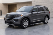 Ford Explorer 2019- гг. Боковые Подножки RedLine (2 шт., Алюминий) фото 1