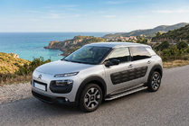 Citroen Cactus 2014-2020 гг. Боковые Подножки Maydos V2 (2 шт., Алюминий) фото 1