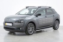 Citroen Cactus 2014-2020 гг. Боковые Подножки Maydos V1 (2 шт., Алюминий) фото 1