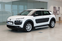 Citroen Cactus 2014-2020 гг. Боковые Подножки Maya V2 (2 шт., Алюминий) фото 1
