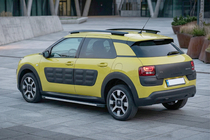 Citroen Cactus 2014-2020 гг. Боковые Подножки Maya V1 (2 шт., Алюминий) фото 1