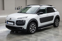 Citroen Cactus 2014-2020 гг. Боковые Подножки Duru (2 шт., Алюминий) фото 1