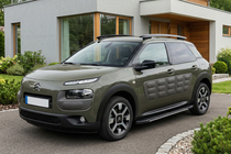 Citroen Cactus 2014-2020 гг. Боковые пороги Bosphorus Grey (2 шт., алюминий) фото 1