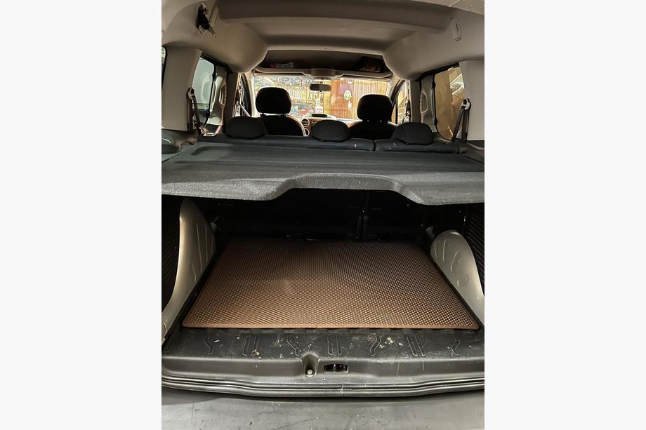 Citroen Berlingo 2008-2018 гг. Коврик багажника (EVA, кирпичный) Image
