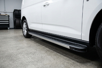 Volkswagen Caddy 2020- гг. Боковые Подножки Maya V1 (2 шт., Алюминий) фото 1
