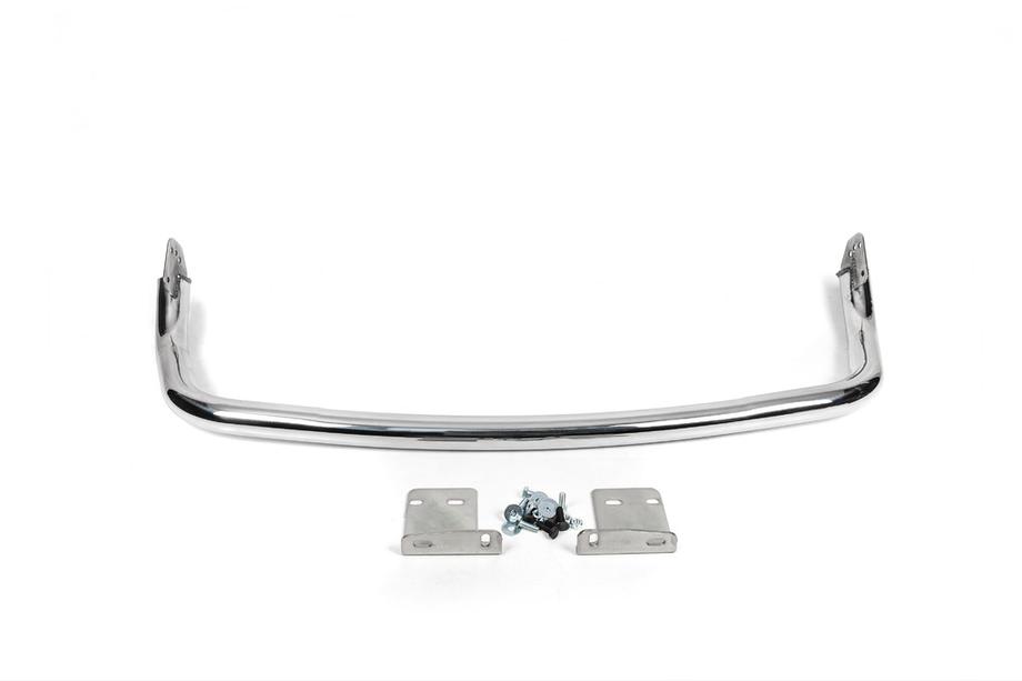 Hyundai Santa Fe 2 2006-2012 гг. Задняя защита AK005 (2 шт, нержавейка) Image