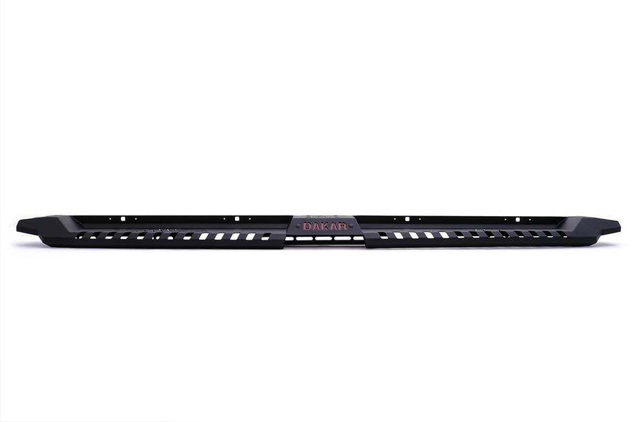 Volkswagen Amarok 2010-2022 гг. Боковые пороги Dakar V2 без LED (2 шт, металл) Фото 4