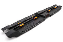 Боковые пороги Dakar V2 с LED (2 шт, металл) фото 15