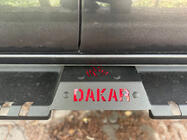 Боковые пороги Dakar V2 с LED (2 шт, металл) фото 2