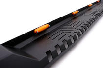 Боковые пороги Dakar V1 с LED (2 шт, металл) фото 3