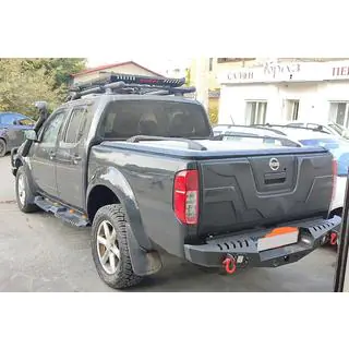 Багажная корзина на Роллбар Dakar (100x100см) Mitsubishi L200 2006-2015 гг. фото 2