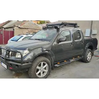 Багажная корзина на Роллбар Dakar (100x100см) Mitsubishi L200 2006-2015 гг. фото 1