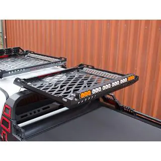Багажная корзина на Роллбар Dakar 100x100см Fiat Fullback 2016- гг. фото 2