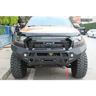 Передний бампер с защитой картера Dakar (2015-2022) Ford Ranger 2011–2022 гг. фото 1