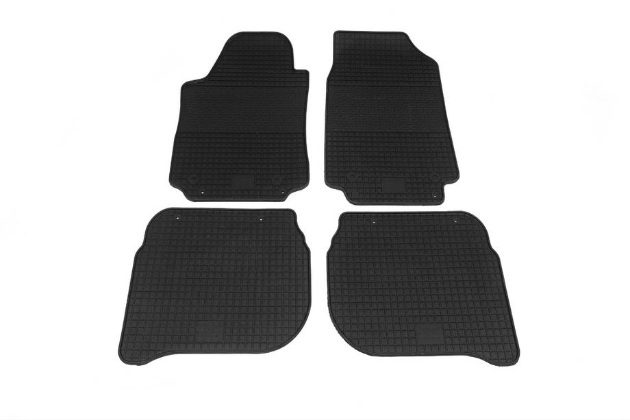 Audi 100 C4 1990-1994 гг. Резиновые коврики Polytep (4 шт) Image
